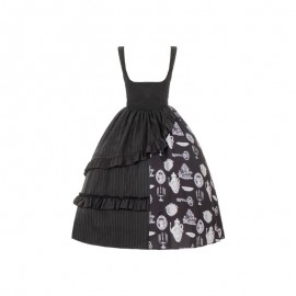Lunar Eclipse Gothic Lolita SK / Blouse by Withpuji (WJ189)